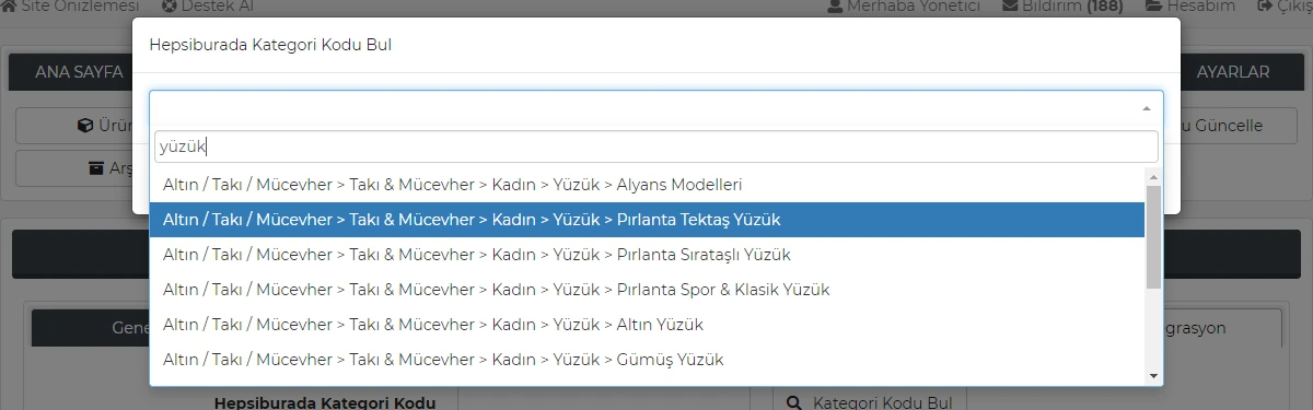 Hepsiburada Api Entegrasyonu Görsel 3