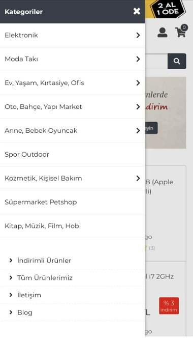 Yeni Mobil Menü görsel 1